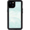 Marbleized Mint iPhone 15 Plus Waterproof Case